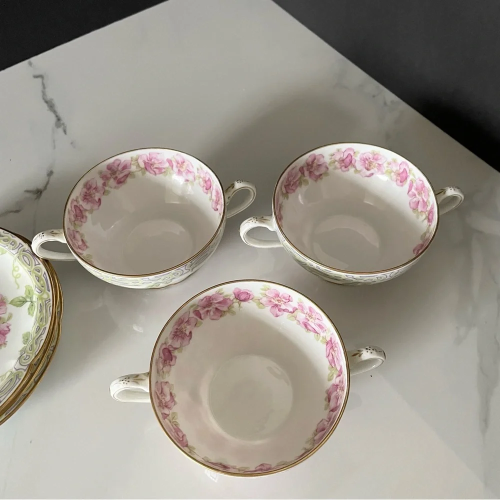 Limoges set pink